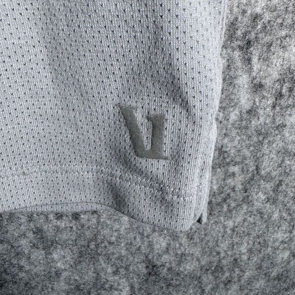 Vuori Shirt Mens Size Medium Gray Viewpoint Short Sleeve T Shirt Run Workout - Picture 6 of 10